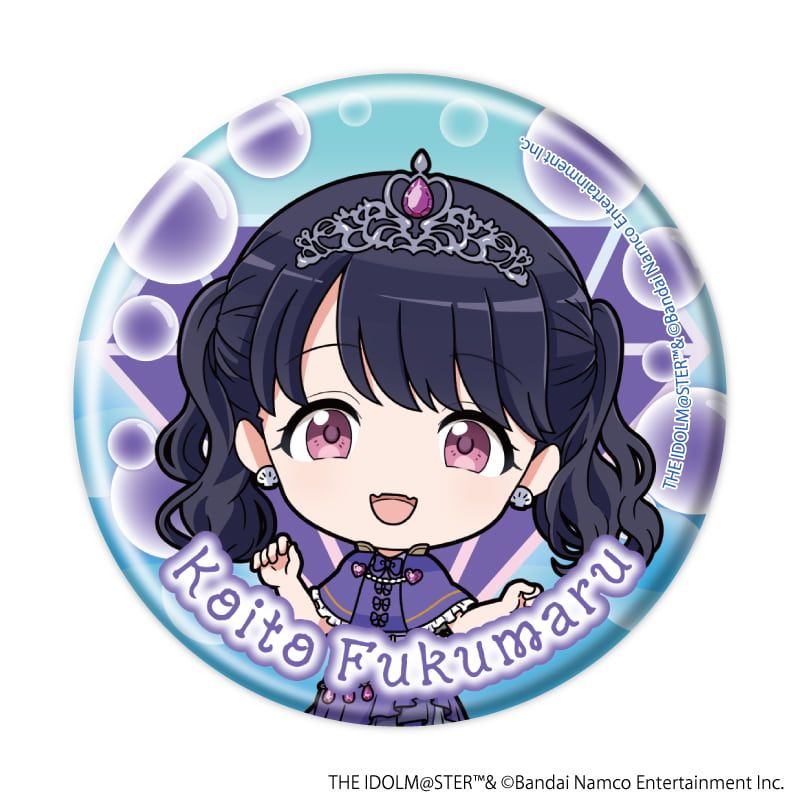 缶バッジ「アイドルマスター シャイニーカラーズ」03/宝石人魚ver. トレーディング(10種)(ミニキャライラスト)