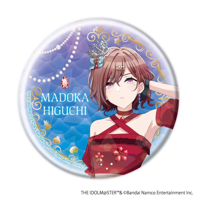 ホログラム缶バッジ(57mm)「アイドルマスター シャイニーカラーズ」01/宝石人魚ver. トレーディング(8種)(描き下ろしイラスト)