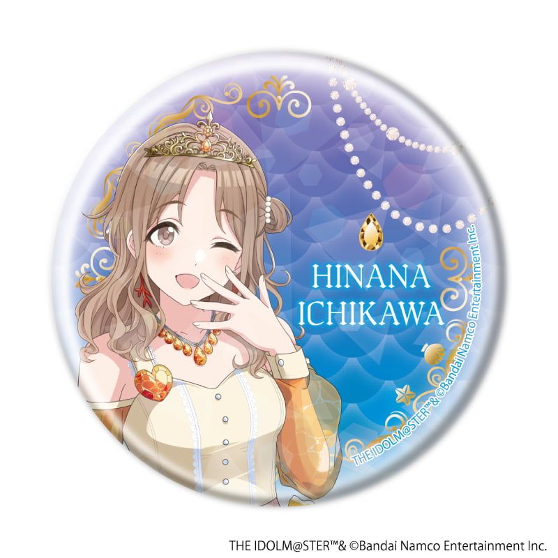 ホログラム缶バッジ(57mm)「アイドルマスター シャイニーカラーズ」01/宝石人魚ver. トレーディング(8種)(描き下ろしイラスト)