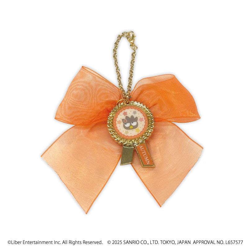 リボンバッグチャーム「A3!×Sanrio characters」03/秋組(ミニキャライラスト)