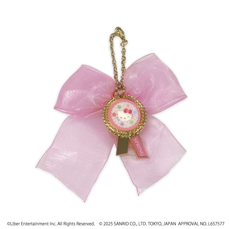 リボンバッグチャーム「A3!×Sanrio characters」01/春組(ミニキャライラスト)