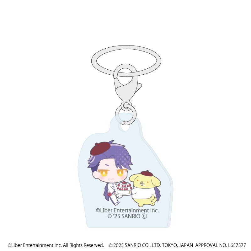 めじるしチャーム「A3!×Sanrio characters」02/A＆W コンプリートBOX(全12種)(ミニキャライラスト)