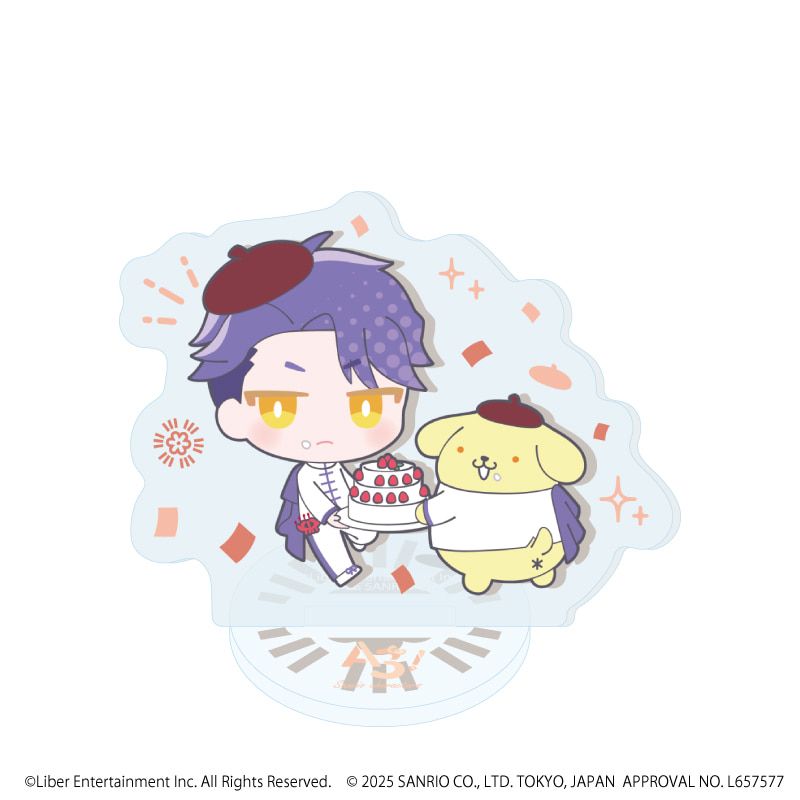 アクリルぷちスタンド「A3!×Sanrio characters」06/A＆W コンプリートBOX(全12種)(ミニキャライラスト)