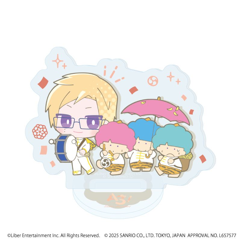 アクリルぷちスタンド「A3!×Sanrio characters」06/A＆W コンプリートBOX(全12種)(ミニキャライラスト)