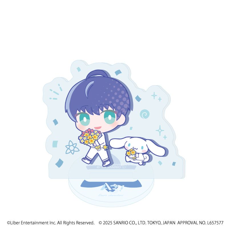 アクリルぷちスタンド「A3!×Sanrio characters」06/A＆W コンプリートBOX(全12種)(ミニキャライラスト)