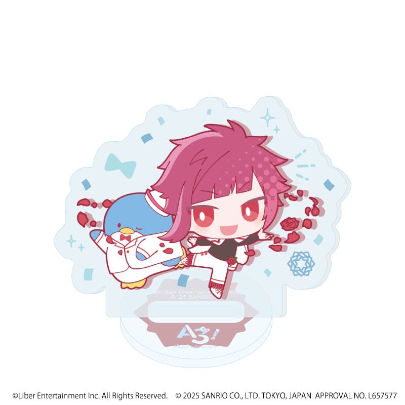 アクリルぷちスタンド「A3!×Sanrio characters」06/A＆W コンプリートBOX(全12種)(ミニキャライラスト)