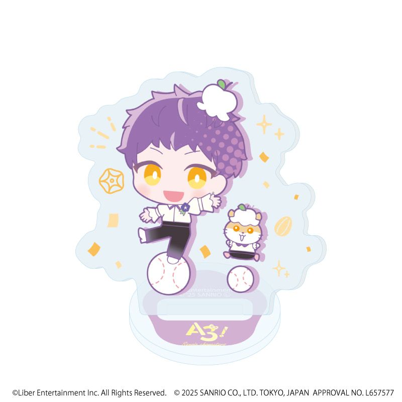 アクリルぷちスタンド「A3!×Sanrio characters」05/S＆S コンプリートBOX(全12種)(ミニキャライラスト)