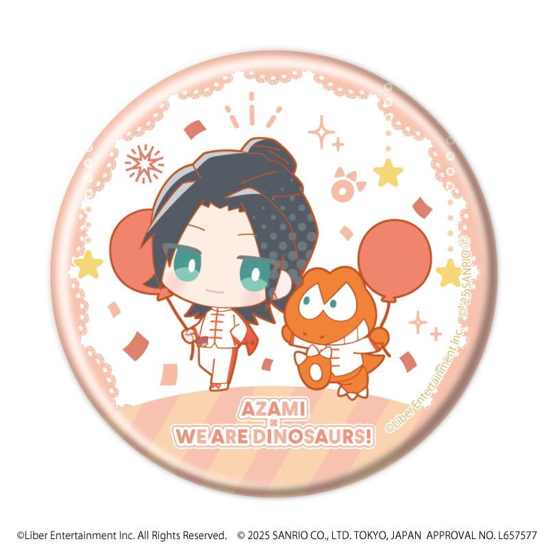 缶バッジ「A3!×Sanrio characters」08/A＆W コンプリートBOX(全12種)(ミニキャライラスト)