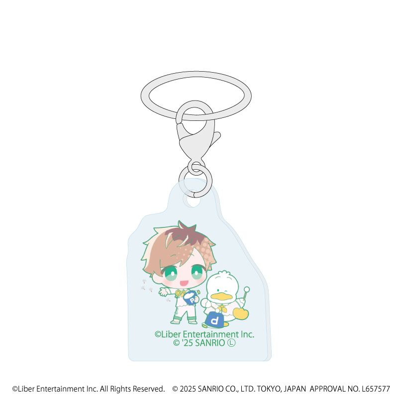 めじるしチャーム「A3!×Sanrio characters」01/S＆S ブラインド(12種)(ミニキャライラスト)