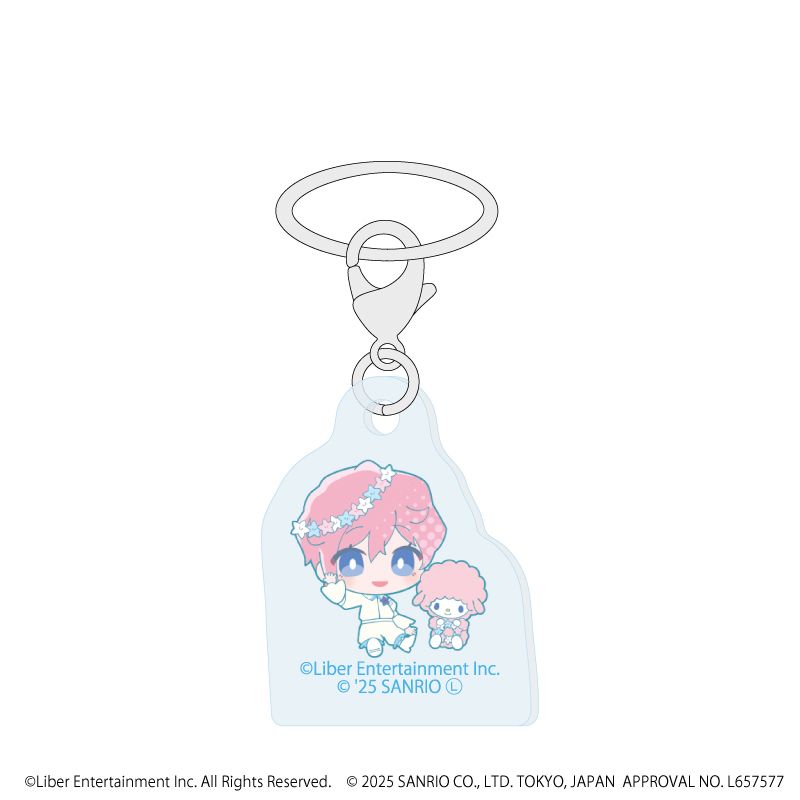 めじるしチャーム「A3!×Sanrio characters」01/S＆S ブラインド(12種)(ミニキャライラスト)