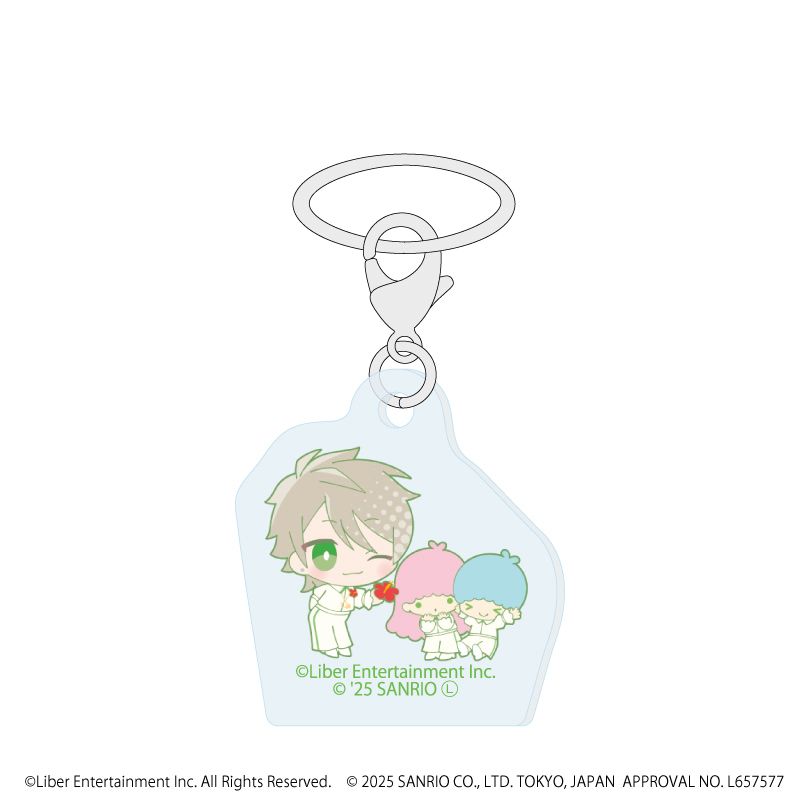 めじるしチャーム「A3!×Sanrio characters」01/S＆S ブラインド(12種)(ミニキャライラスト)