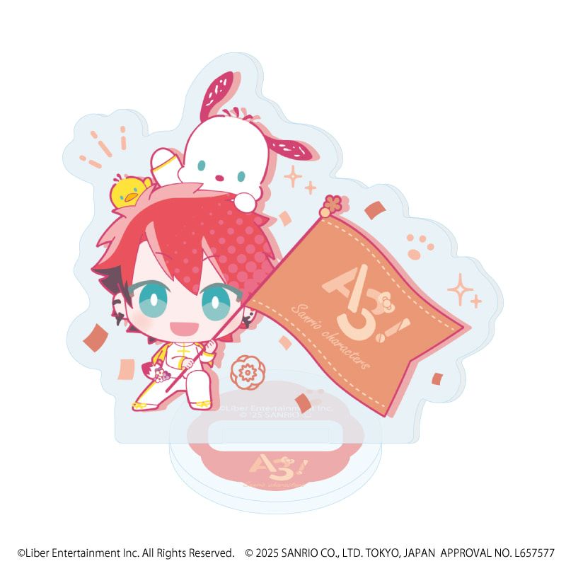アクリルぷちスタンド「A3!×Sanrio characters」06/A＆W ブラインド(12種)(ミニキャライラスト)