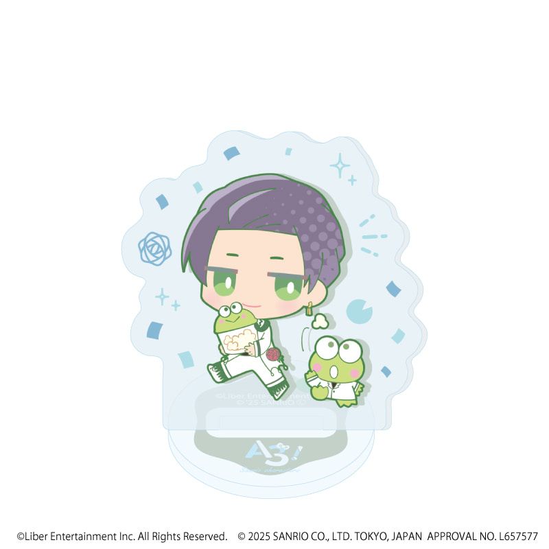 アクリルぷちスタンド「A3!×Sanrio characters」06/A＆W ブラインド(12種)(ミニキャライラスト)