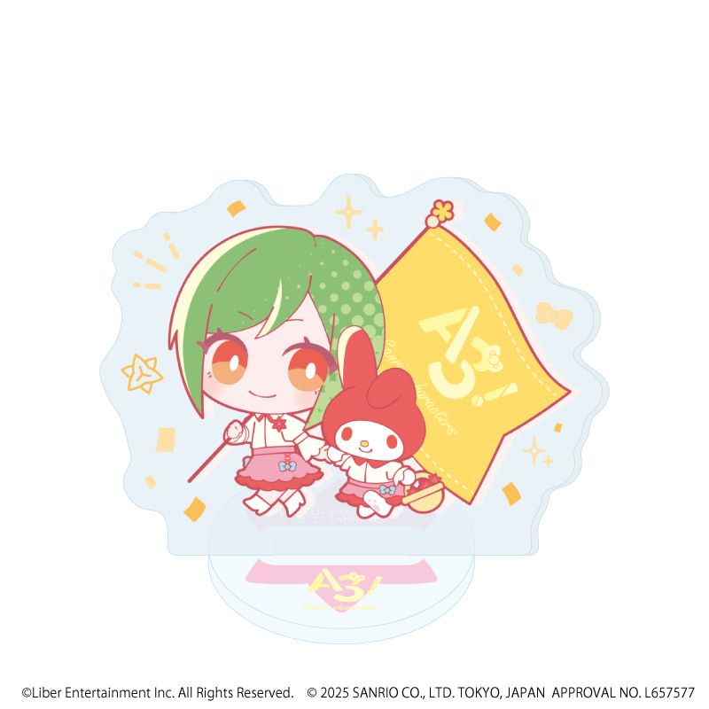 アクリルぷちスタンド「A3!×Sanrio characters」05/S＆S ブラインド(12種)(ミニキャライラスト)