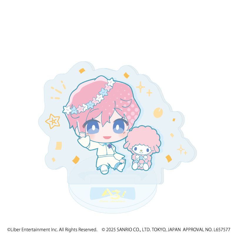 アクリルぷちスタンド「A3!×Sanrio characters」05/S＆S ブラインド(12種)(ミニキャライラスト)