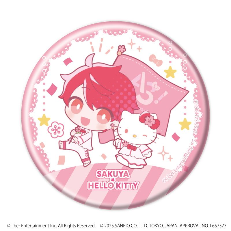 缶バッジ「A3!×Sanrio characters」07/S＆S ブラインド(12種)(ミニキャライラスト)