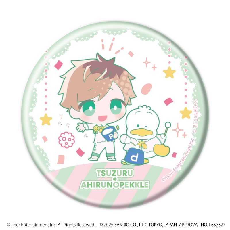 缶バッジ「A3!×Sanrio characters」07/S＆S ブラインド(12種)(ミニキャライラスト)