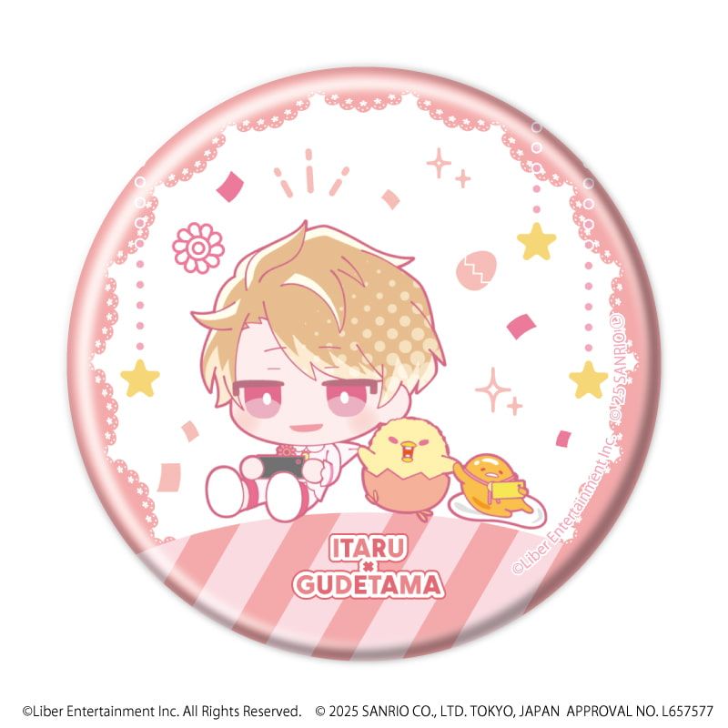 缶バッジ「A3!×Sanrio characters」07/S＆S ブラインド(12種)(ミニキャライラスト)