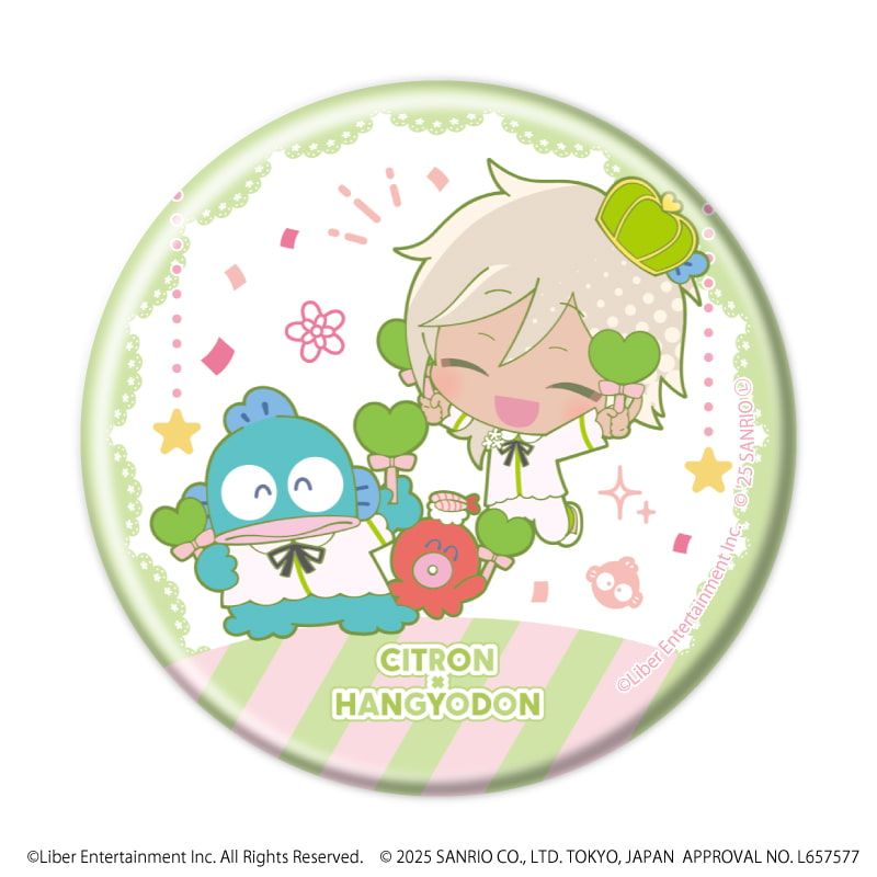 缶バッジ「A3!×Sanrio characters」07/S＆S ブラインド(12種)(ミニキャライラスト)