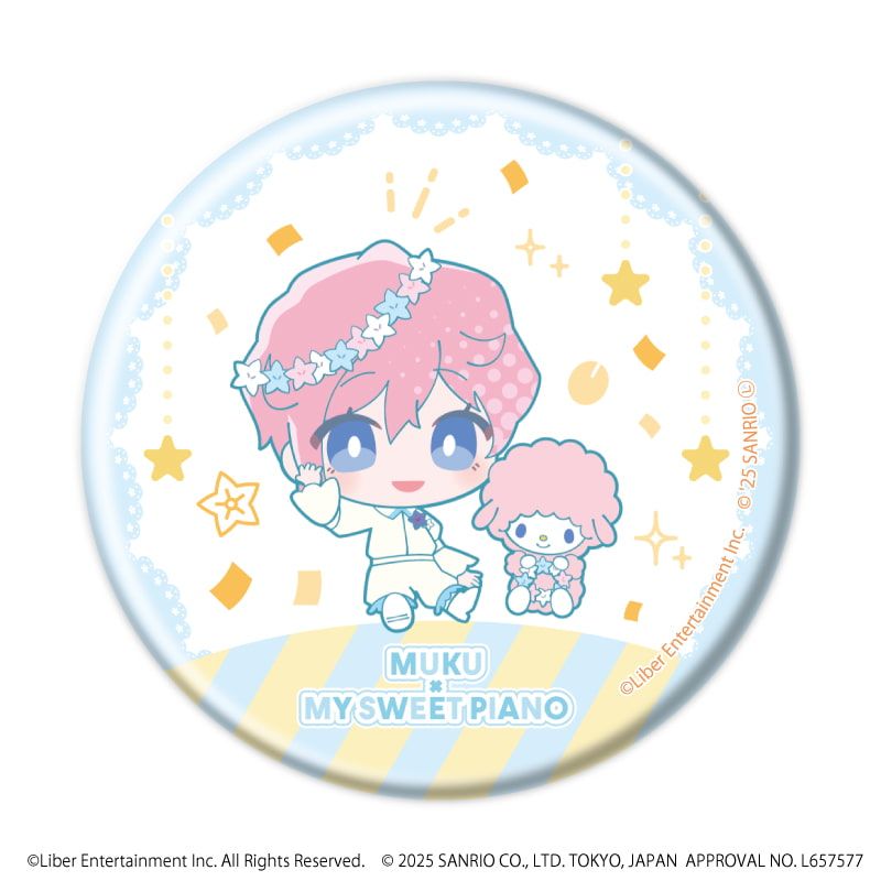 缶バッジ「A3!×Sanrio characters」07/S＆S ブラインド(12種)(ミニキャライラスト)