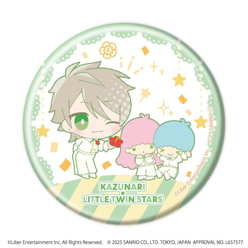 缶バッジ「A3!×Sanrio characters」07/S＆S ブラインド(12種)(ミニキャライラスト)