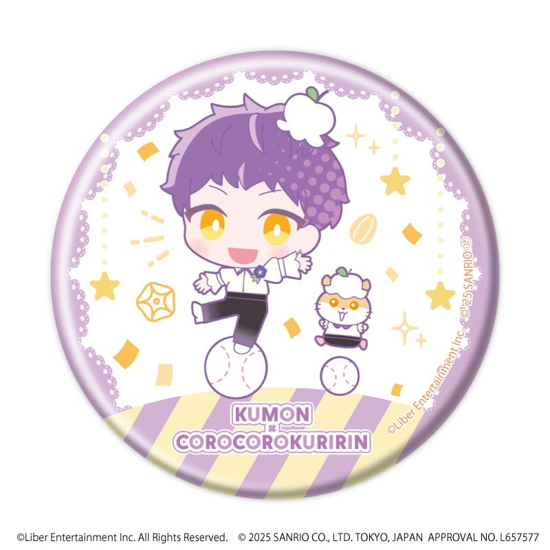 缶バッジ「A3!×Sanrio characters」07/S＆S ブラインド(12種)(ミニキャライラスト)