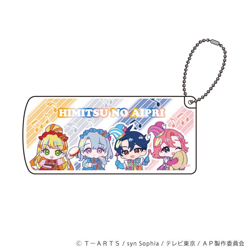 スライド式小物ケース「ひみつのアイプリ」02/集合B 音楽の秋ver.(ミニキャライラスト)