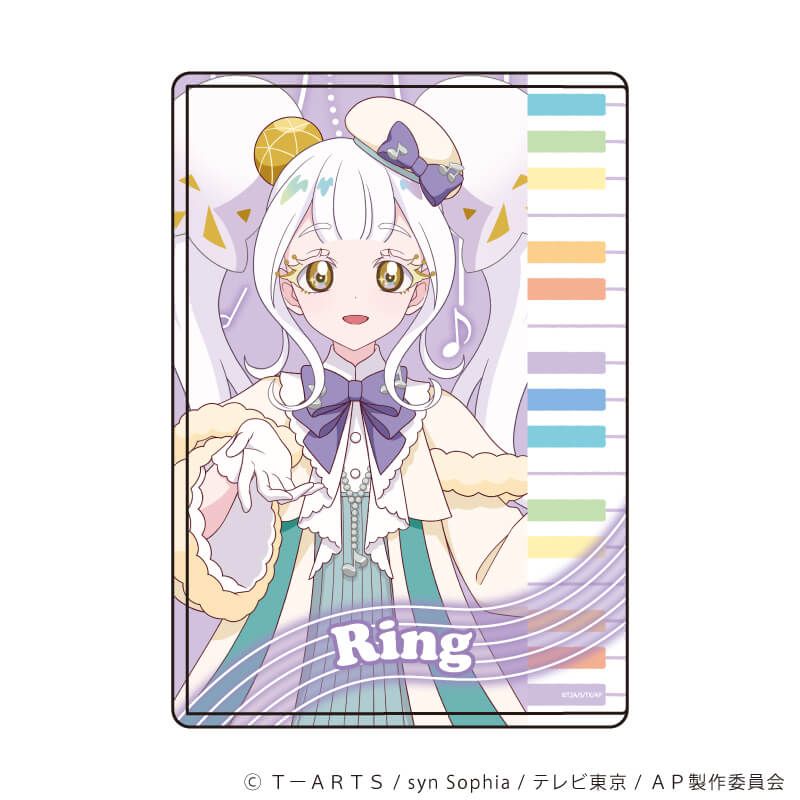 キャラクリアケース「ひみつのアイプリ」06/リング・クローバー 音楽の秋ver.(描き下ろしイラスト)