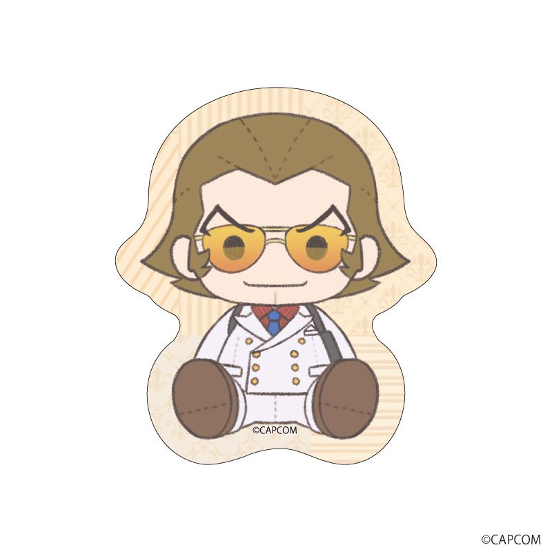 ダイカットステッカー「逆転裁判」シリーズ08/狩魔 冥(ぽてぬい