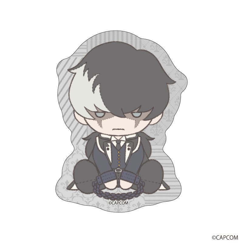 ダイカットステッカー「逆転裁判」シリーズ12/夕神 迅(ぽてぬいアート)