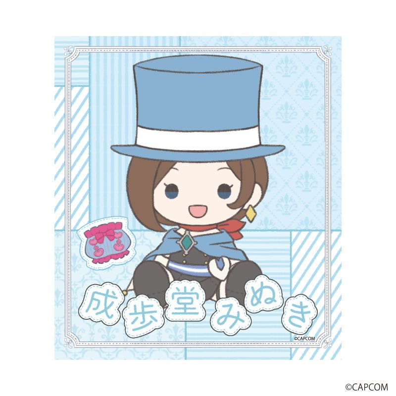 ミニ色紙「逆転裁判」シリーズ02/コンプリートセット(全10種)(ぽてぬいアート)