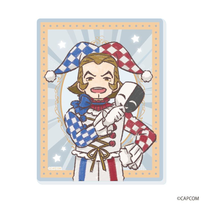 アクリルカード「逆転裁判」シリーズ02/サーカスver. コンプリートセット(全10種)(グラフアートイラスト)