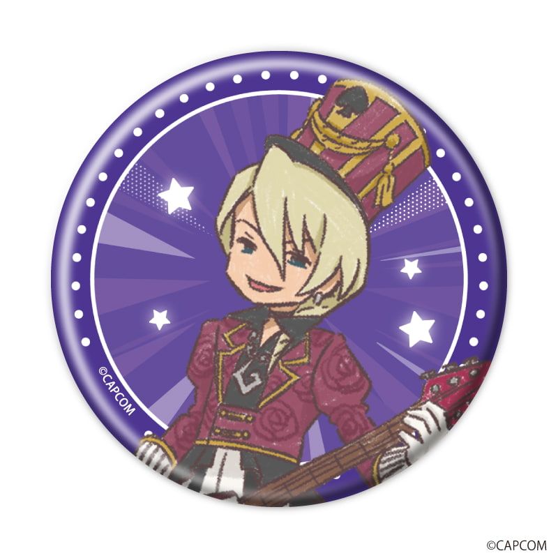 缶バッジ「逆転裁判」シリーズ01/サーカスver. コンプリートセット(全10種)(グラフアートイラスト)