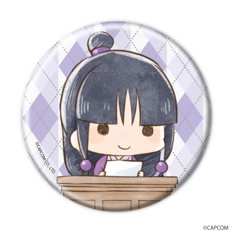 缶バッジ「逆転裁判」01/裁判ver. ブラインド(10種)(グラフアートmini)