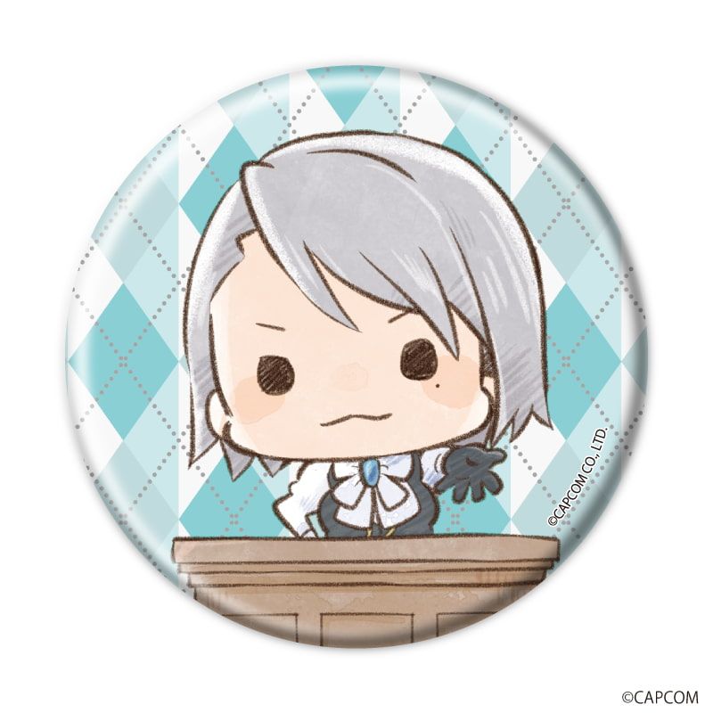 缶バッジ「逆転裁判」01/裁判ver. ブラインド(10種)(グラフアートmini)