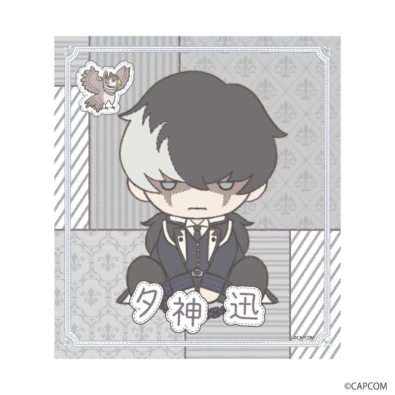 ミニ色紙「逆転裁判」シリーズ02/ブラインド(10種)(ぽてぬいアート)