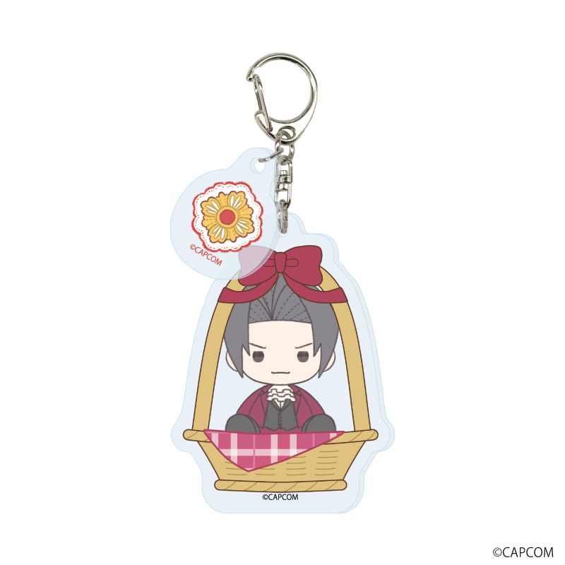 逆転裁判 アクリルキーホルダー KAOKAO Amazon.co.jp: 逆転裁判