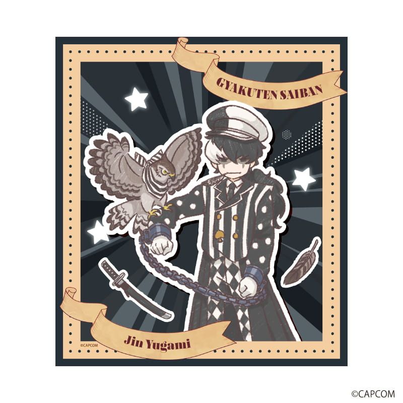 ミニ色紙「逆転裁判」シリーズ01/サーカスver. ブラインド(10種)(グラフアートイラスト)