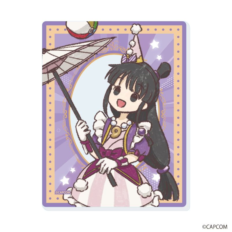 アクリルカード「逆転裁判」シリーズ02/サーカスver. ブラインド(10種)(グラフアートイラスト)