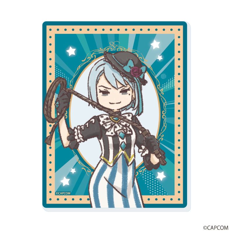 アクリルカード「逆転裁判」シリーズ02/サーカスver. ブラインド(10種)(グラフアートイラスト)