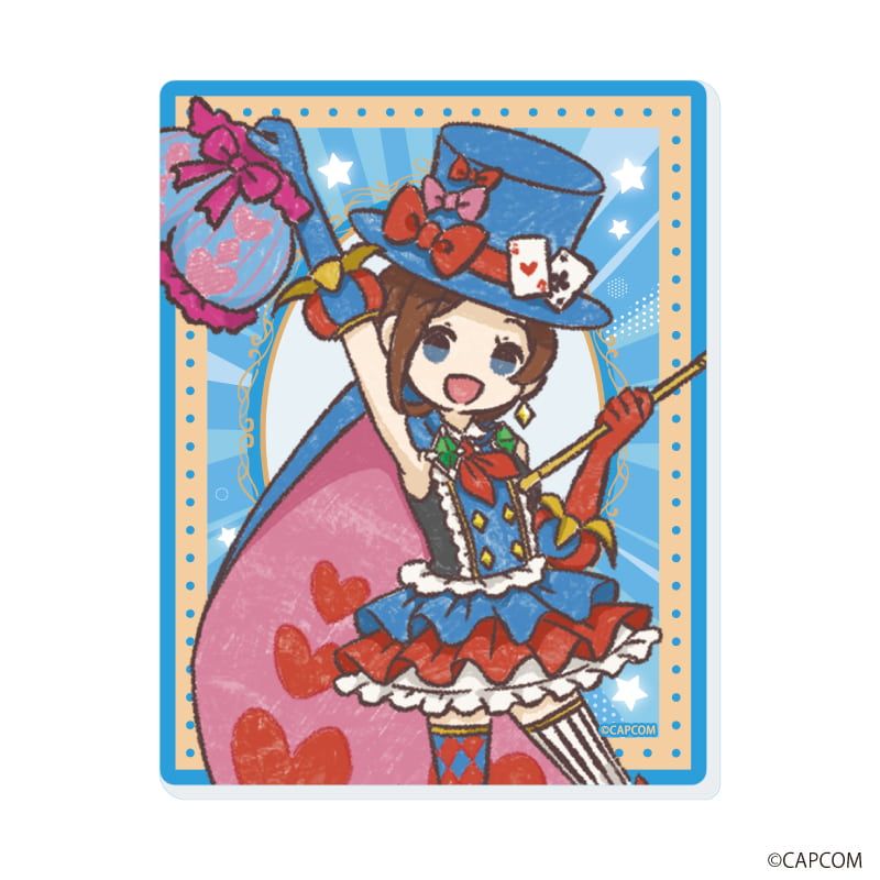 逆転裁判 コースター＆アクリルフレーム アクリルカード「逆転裁判」シリーズ02/サーカスver. ブラインド