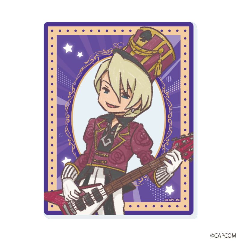 アクリルカード「逆転裁判」シリーズ02/サーカスver. ブラインド(10種)(グラフアートイラスト)