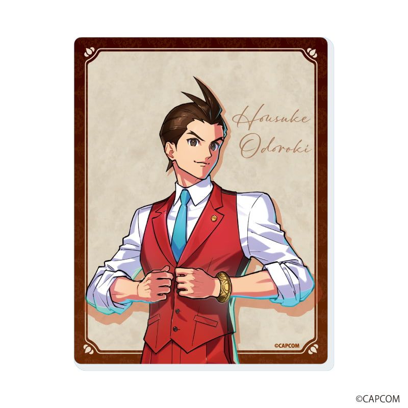 大逆転裁判 オーバルアクリルフレーム 全6種セット 大逆転裁判 オーバルアクリルフレーム（亜双義 一真）