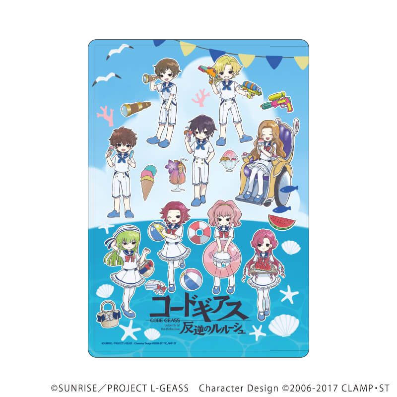 キャラクリアケース「コードギアス 反逆のルルーシュ」03/集合デザイン(グラフアートイラスト)