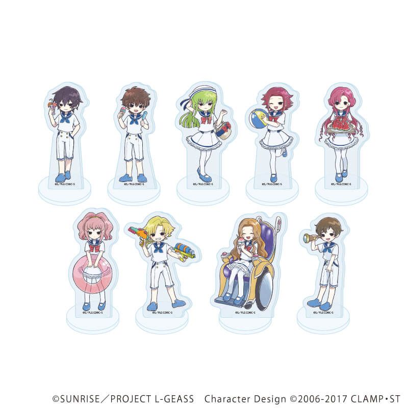 コードギアス 反逆のルルーシュ アクキー グラフアート アクリルキーホルダー コードギアス 反逆のルルーシュ アクキー グラフアート アクリル