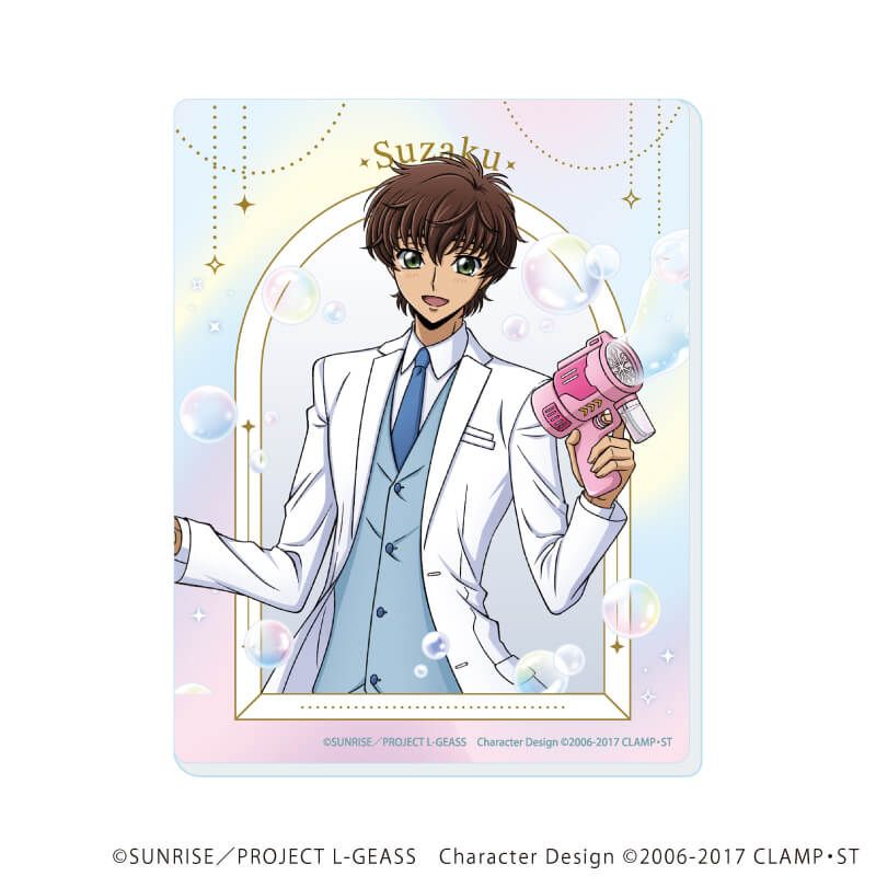 アクリルカード「コードギアス 反逆のルルーシュ」01/トレーディング(5種)(描き下ろしイラスト)