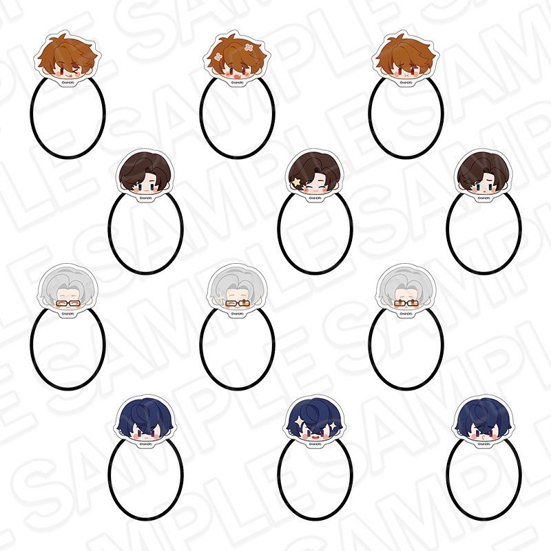 未定事件簿 アクリルヘアゴム 4周年イベントVer.