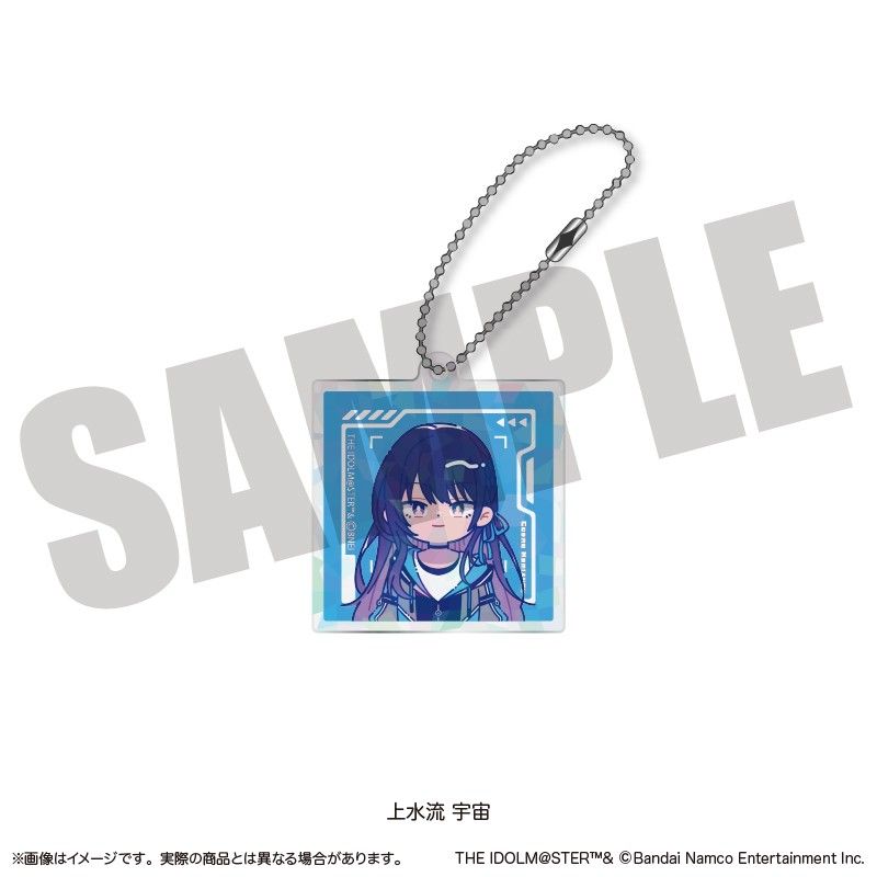 PROJECT IM@S vα-liv にゅーとろ ホログラムアクリルキーホルダー B 上水流宇宙