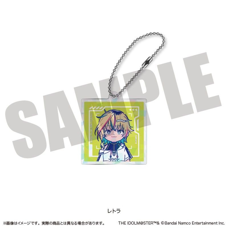 PROJECT IM@S vα-liv にゅーとろ ホログラムアクリルキーホルダー C レトラ