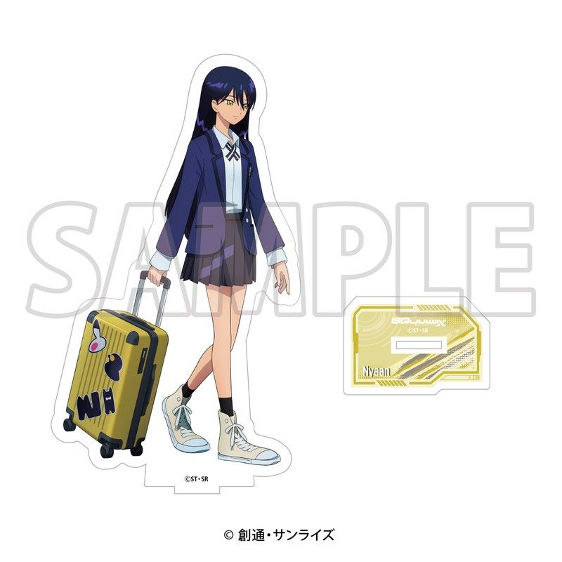 機動戦士Gundam GQuuuuuuX JR東海×ガンダムシリーズ -Journey with Gundam- 第3弾 描き下ろしアクリルスタンド ニャアン